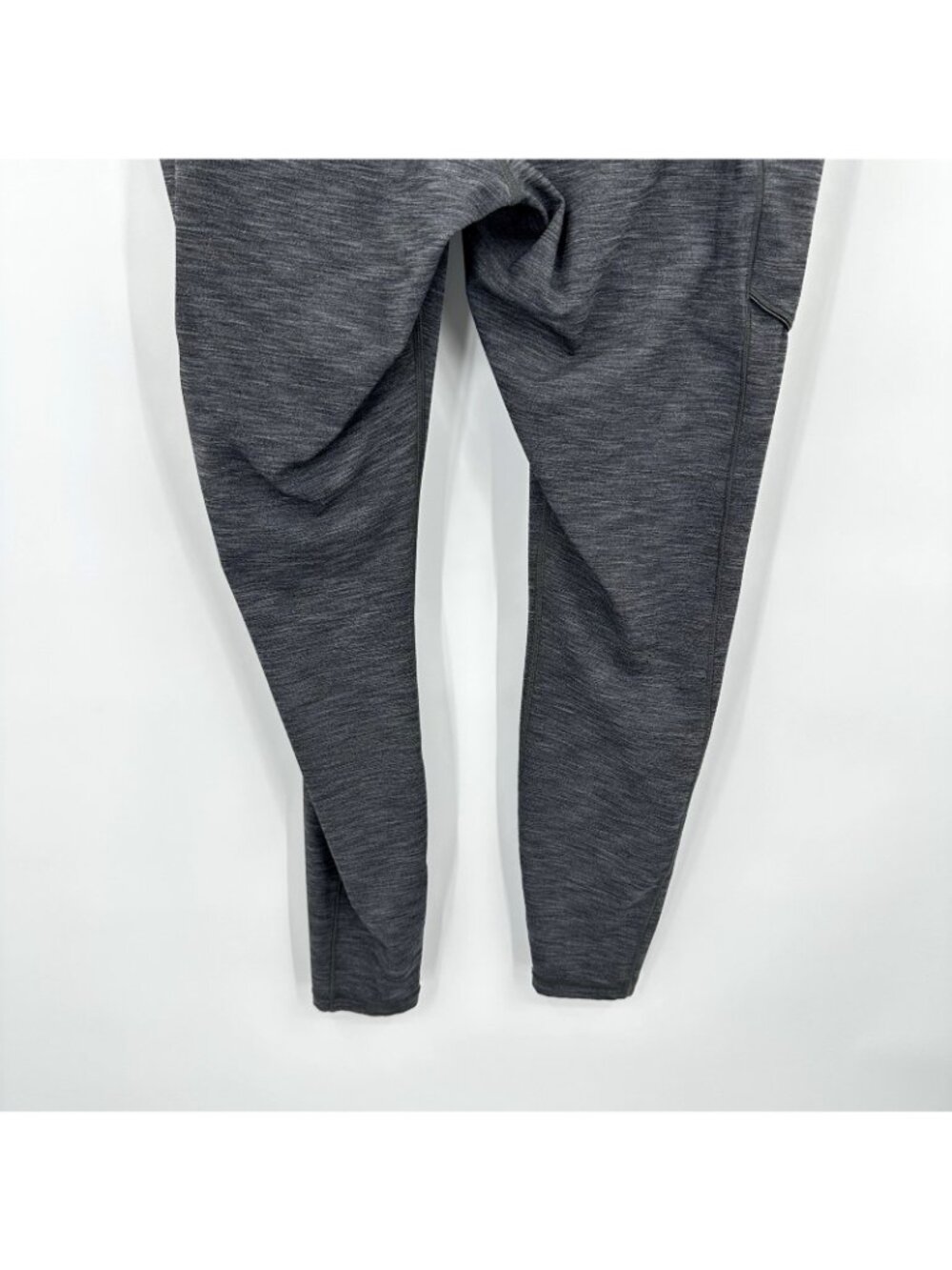 Lululemon Speed Up leggings 14 Full-On Luxtreme Brushed 28" Heathered Black - Picture 10 of 11